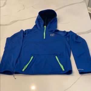 Abercrombie kids hooded sweatshirt . Size L
